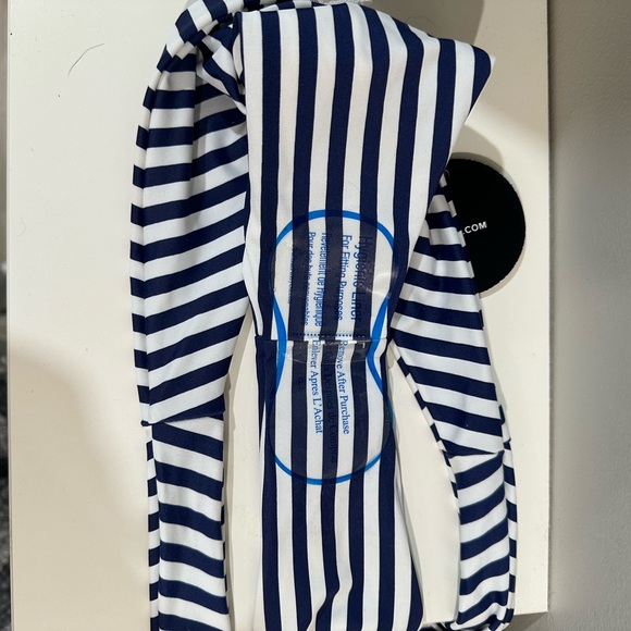 BRAND New with tags - LULUS Tie Front High Waisted Bikini - Picture 3 of 5